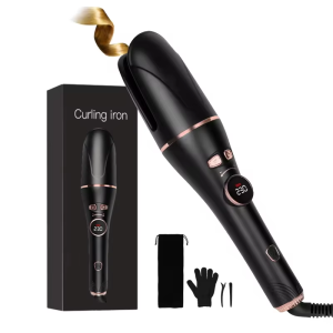 360 rotating hair curling iron