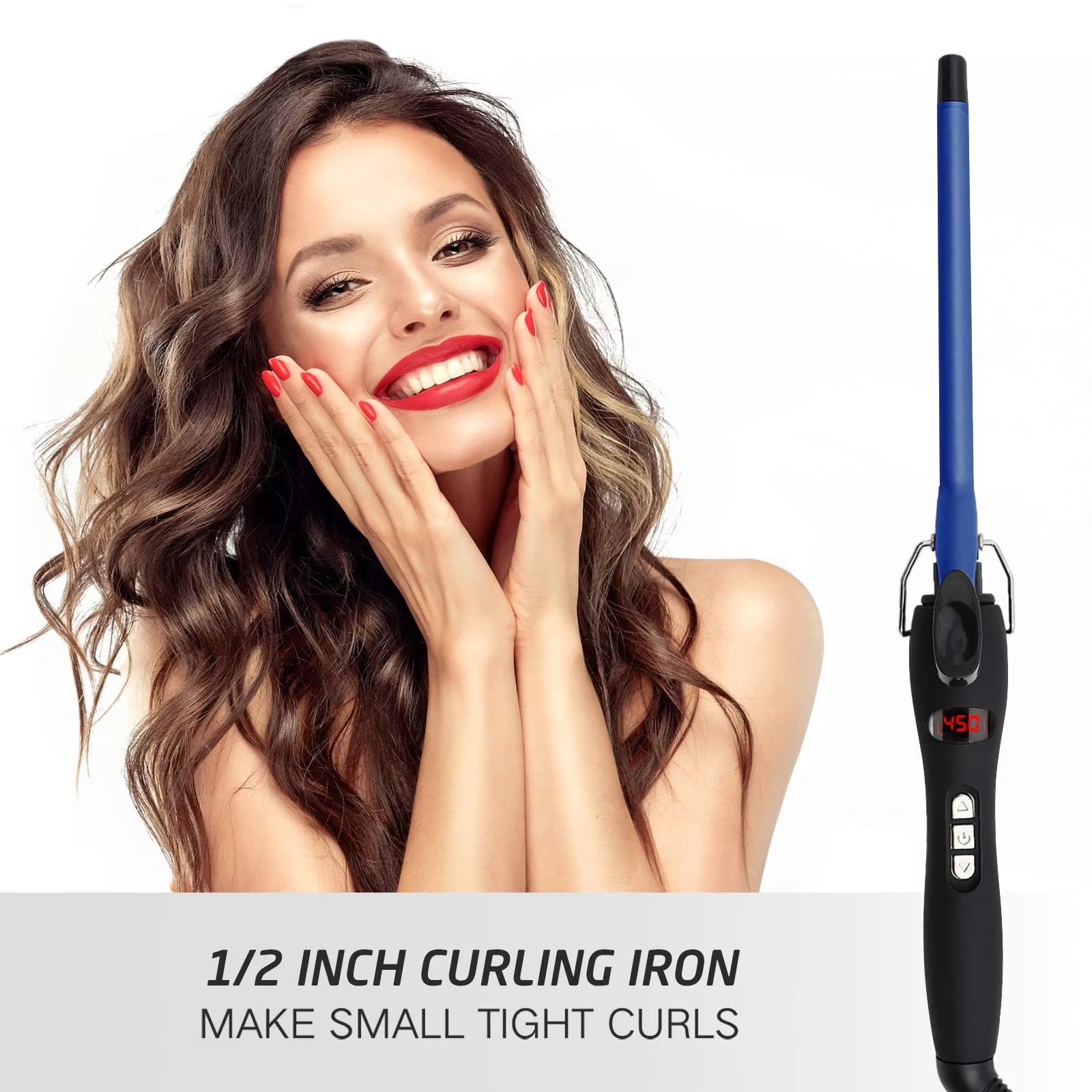 Small Curling Iron 1/2 Inch