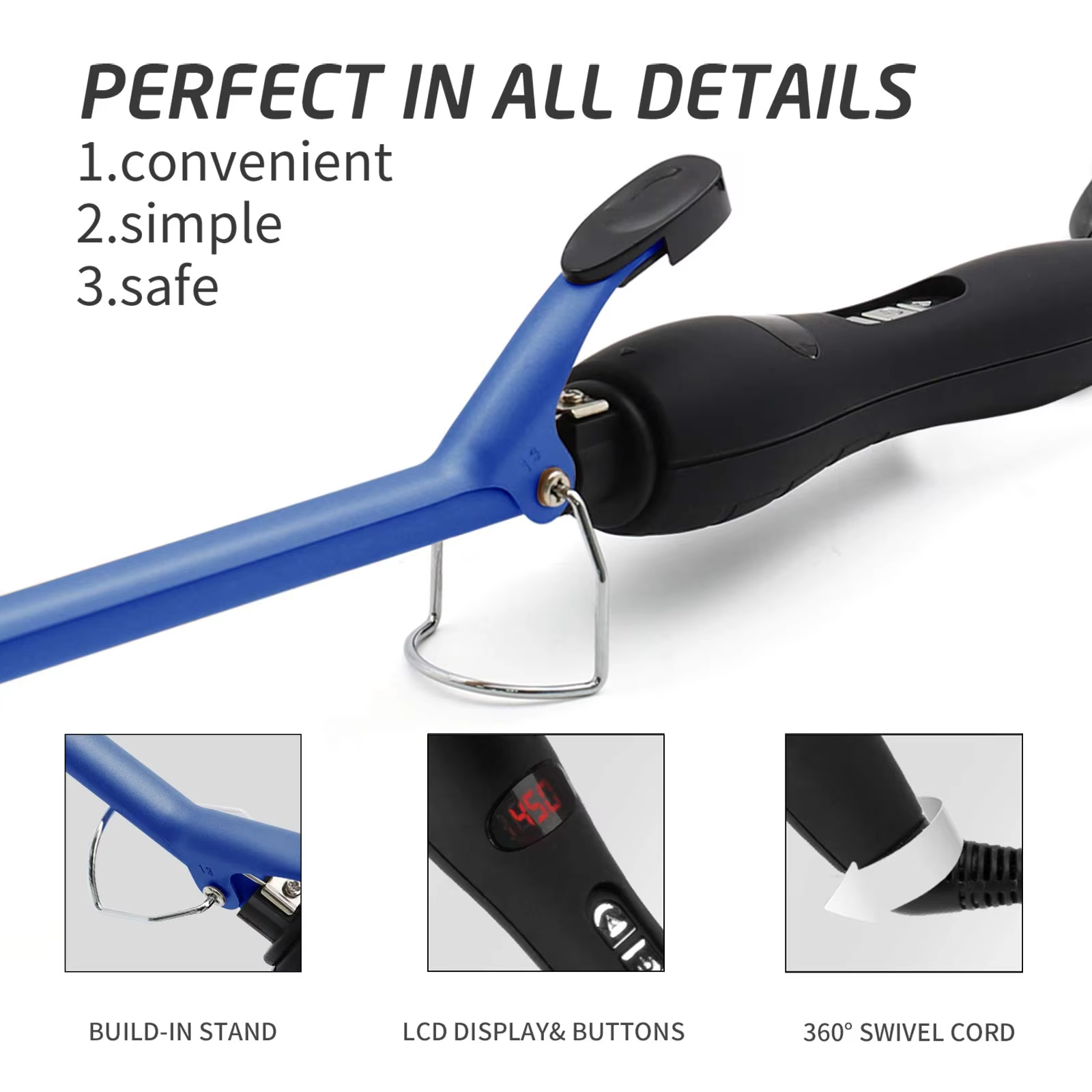 Small Curling Iron 1/2 Inch