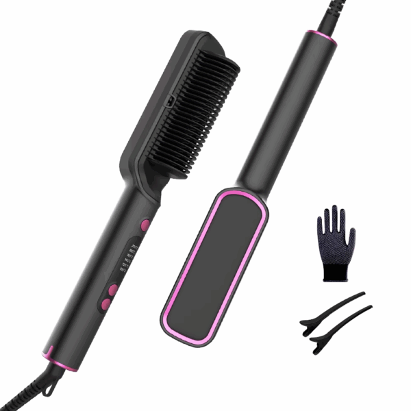 Electric Hair Straightener Comb